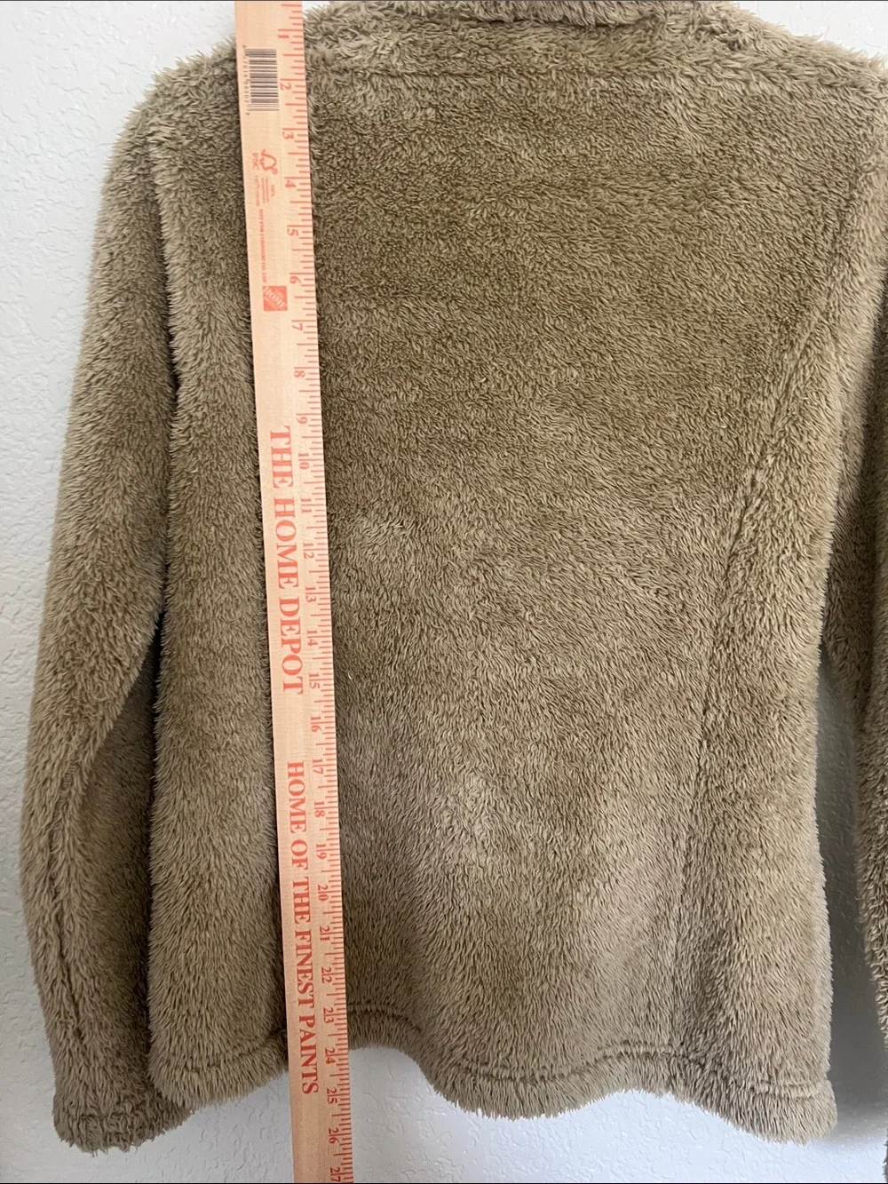 Patagonia Half-Zip Sherpa Pullover in Taupe